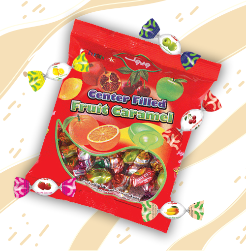 کارامل  مغزدار پاستیلی